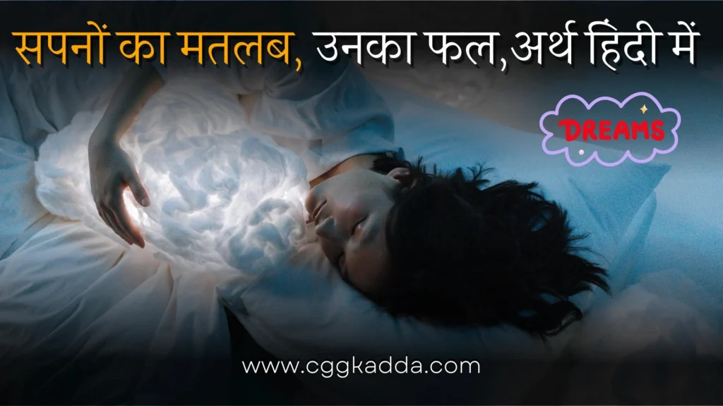 सपनों का मतलब, सपनों का रहस्य, उनका फल,अर्थ | Dream in Hindi - Sapno Ka Matlab in Hindi