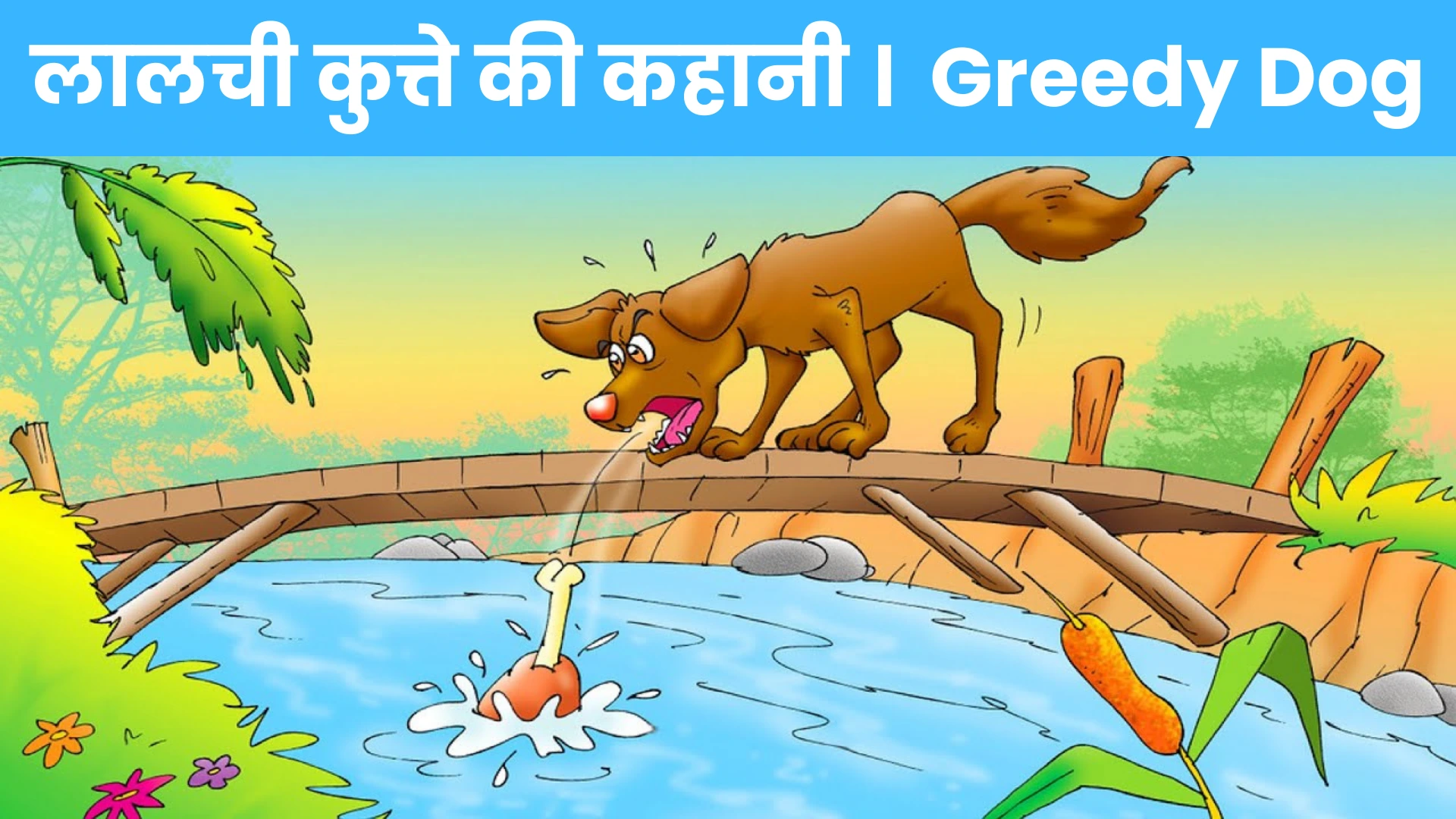 Greedy Dog Story In Hindi
